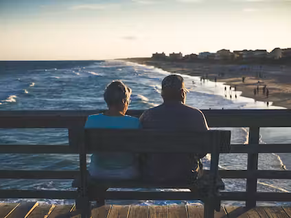 Couple On Bench